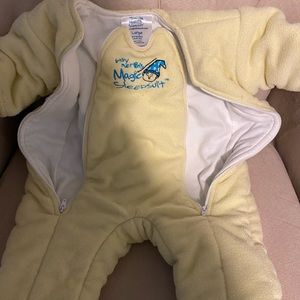 Yellow Merlins Magic Sleep suit